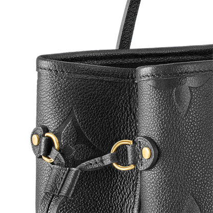 Louis Vuitton Neverfull MM Monogram empreinte Black