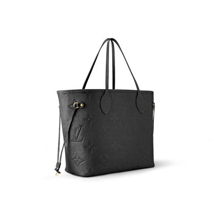 Louis Vuitton Neverfull MM Monogram empreinte Black