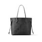 Louis Vuitton Neverfull MM Monogram empreinte Black