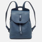 Burberry Ash Grain Leather Blue Backpack