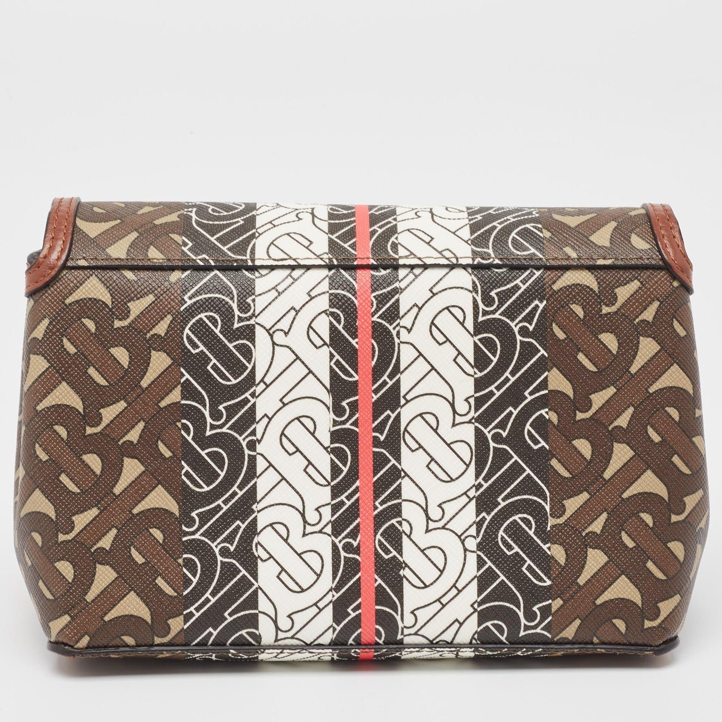 Burberry Coated and Leather Black Crossbody Bag
