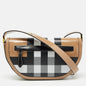 Burberry and Small Leather Beige Shoulder Bag