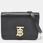 Burberry Mini Luxury Leather Black Shoulder Bag Style 2