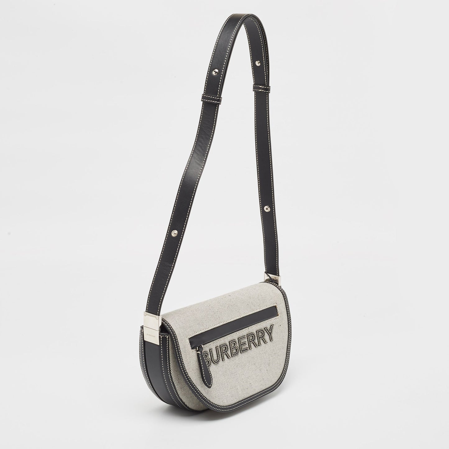 Burberry and Small Leather Black Shoulder Bag