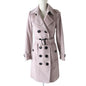 BURBERRY trench coat Outer: 100% cashmere, Lining: 66% wool, Lining: 22% polyamide (nylon), Lining: 12% cashmere Dusty purple Women 38