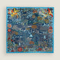 Hermes Mille Feuilles De Soie Double Face Scarf 90