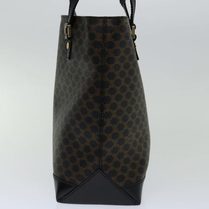 Luxury CELINE Macadam Canvas Tote Bag PVC Black Brown mr055