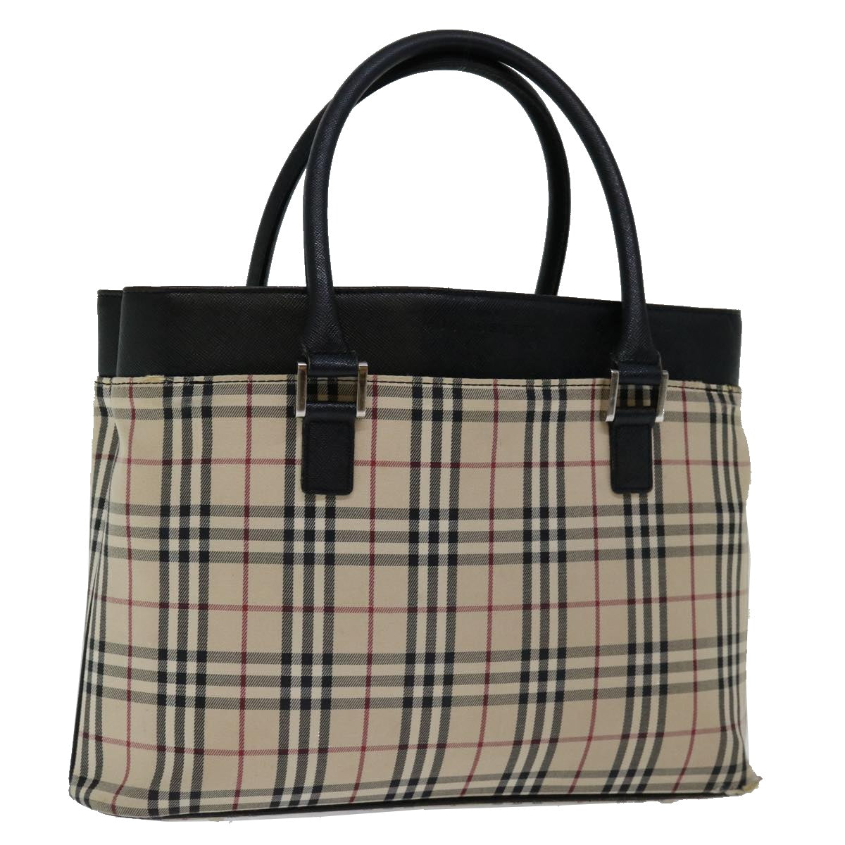Burberry Nova Auth Canvas Beige Handbag Style 16
