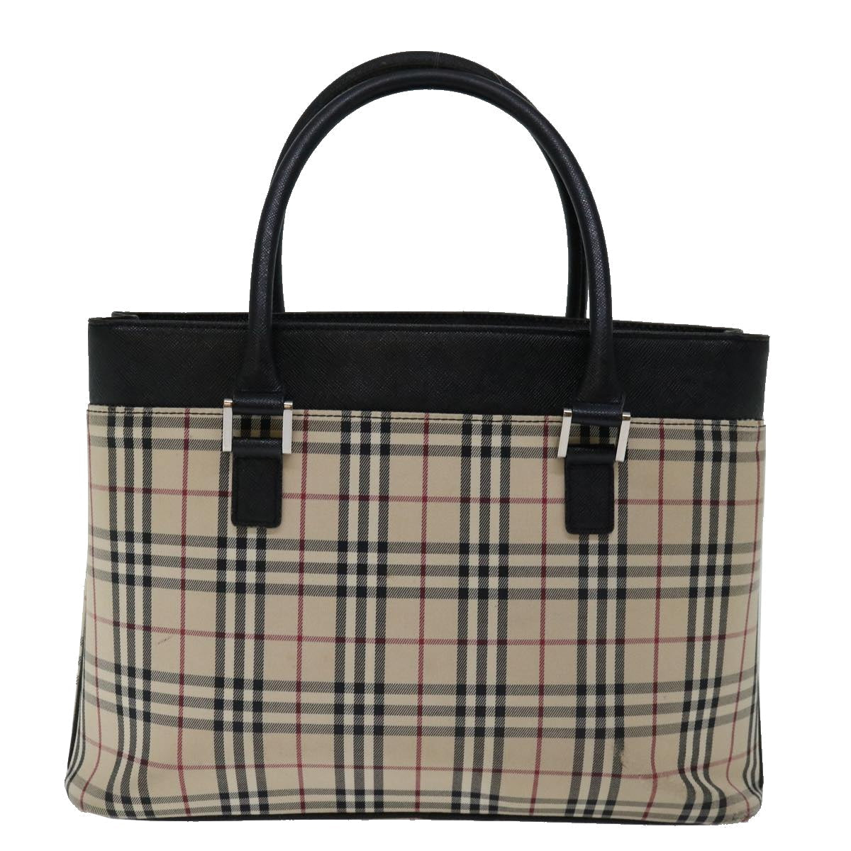Burberry Nova Auth Canvas Beige Handbag Style 16
