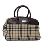 Burberry Nova Auth Nylon Beige Handbag Style 4