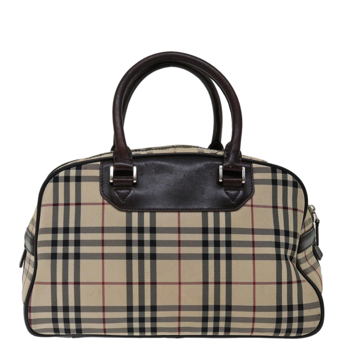 Burberry Nova Auth Nylon Beige Handbag Style 4