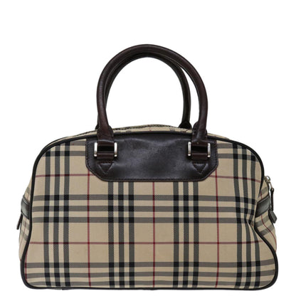 Burberry Nova Auth Nylon Beige Handbag Style 4