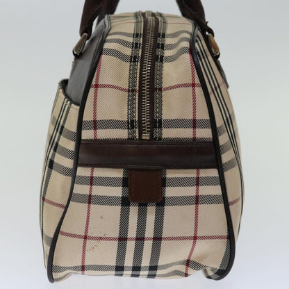 Burberry Nova Auth Nylon Beige Handbag Style 4