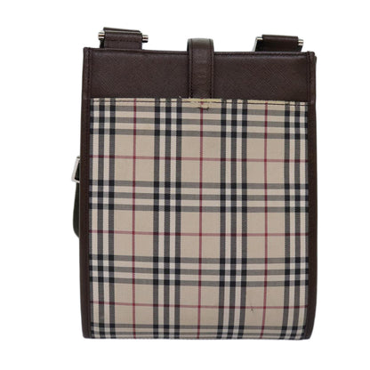 Burberry Nova Auth Canvas Beige Shoulder Bag Style 8