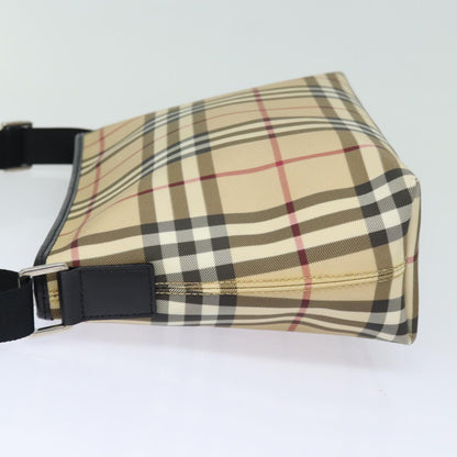Burberry Nova Auth Leather Beige Shoulder Bag Style 9