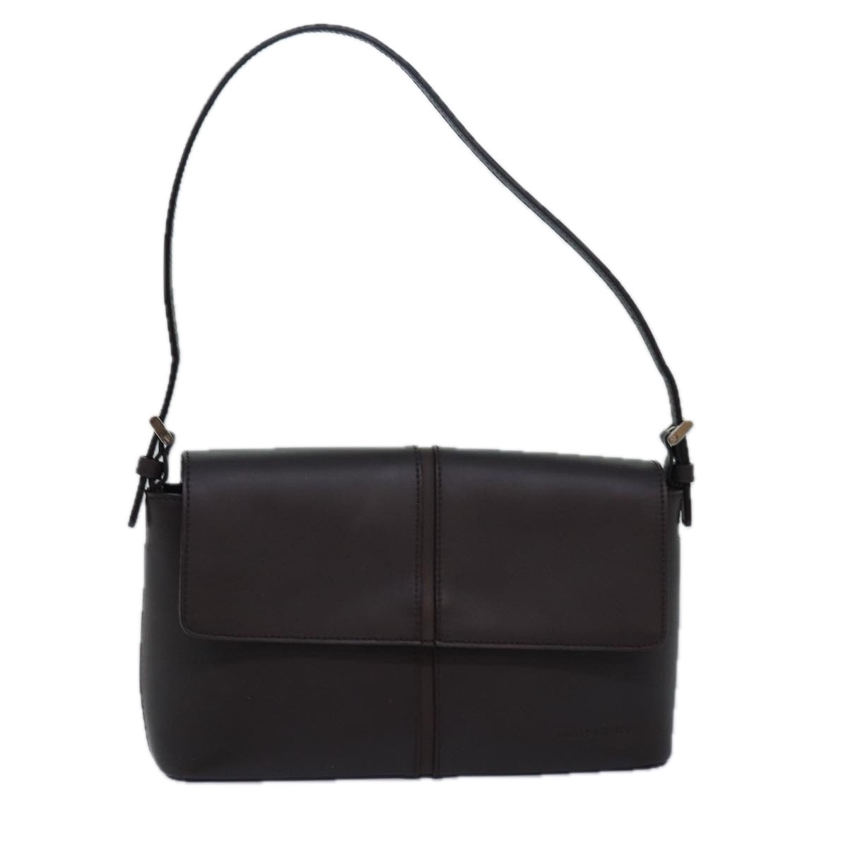 Burberry Auth Leather Brown Shoulder Bag Style 2