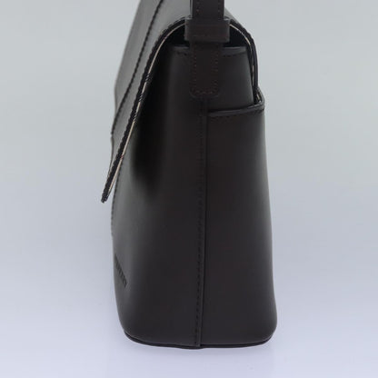 Burberry Auth Leather Brown Shoulder Bag Style 2