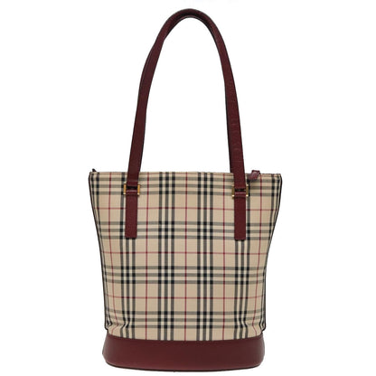 Burberry Nova Auth Canvas Beige Tote Bag Style 7