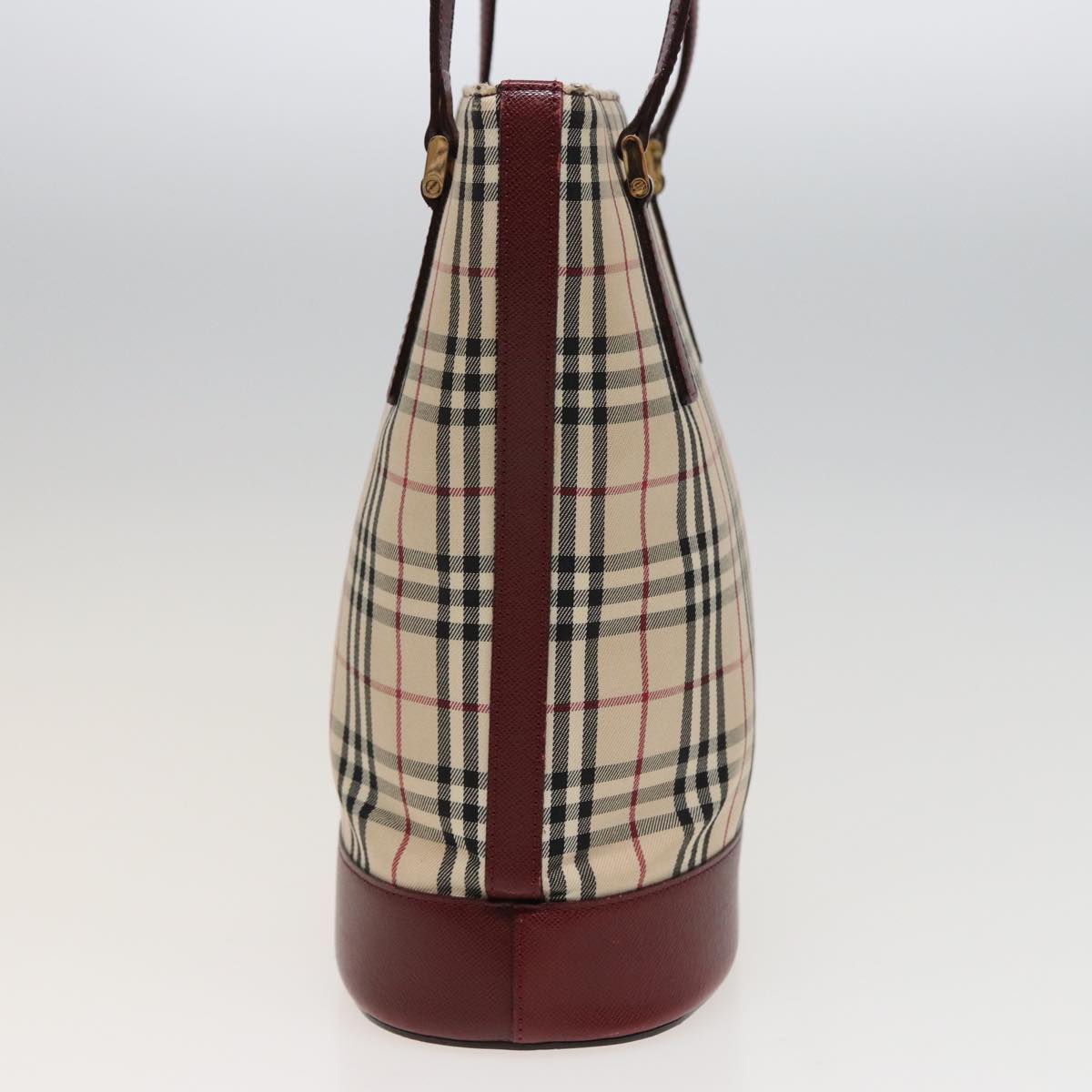 Burberry Nova Auth Canvas Beige Tote Bag Style 7