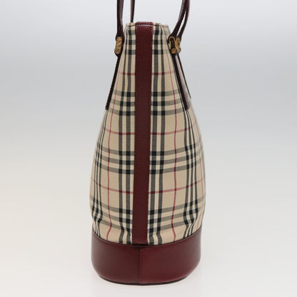 Burberry Nova Auth Canvas Beige Tote Bag Style 7