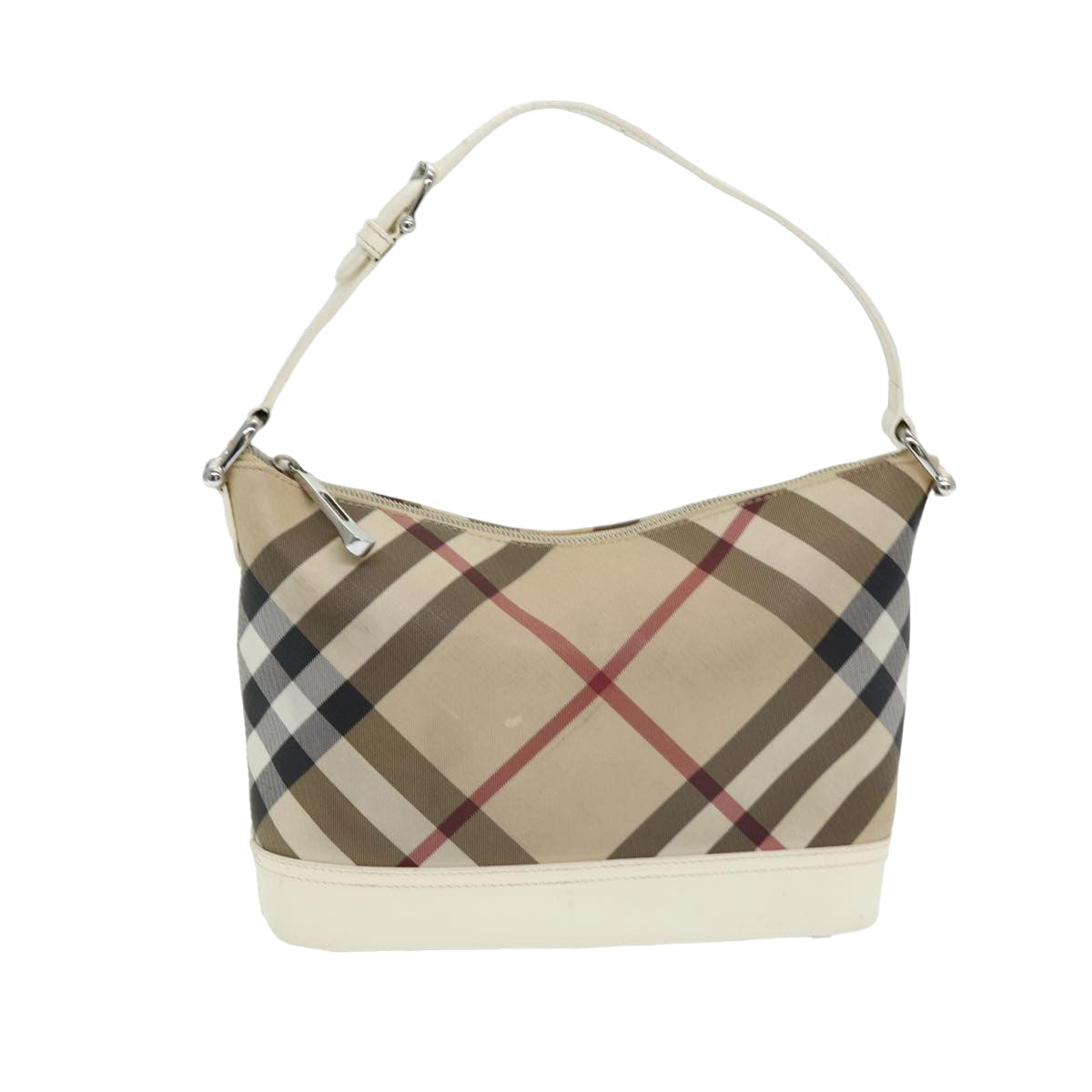 Burberry Nova Auth Leather Beige Shoulder Bag Style 6