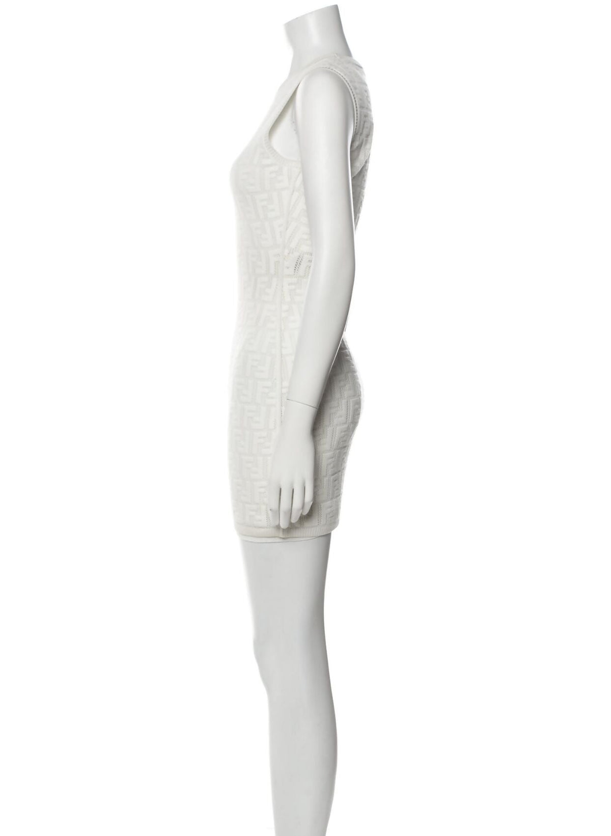 FENDI JACQUARD STRETCHY MINI DRESS Rovelle Bags