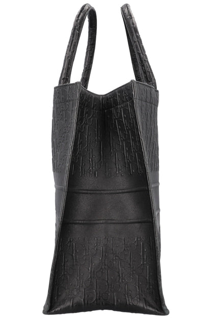 Dior Book Tote Leather Black Tote Bag Style 2 Rovelle Bags
