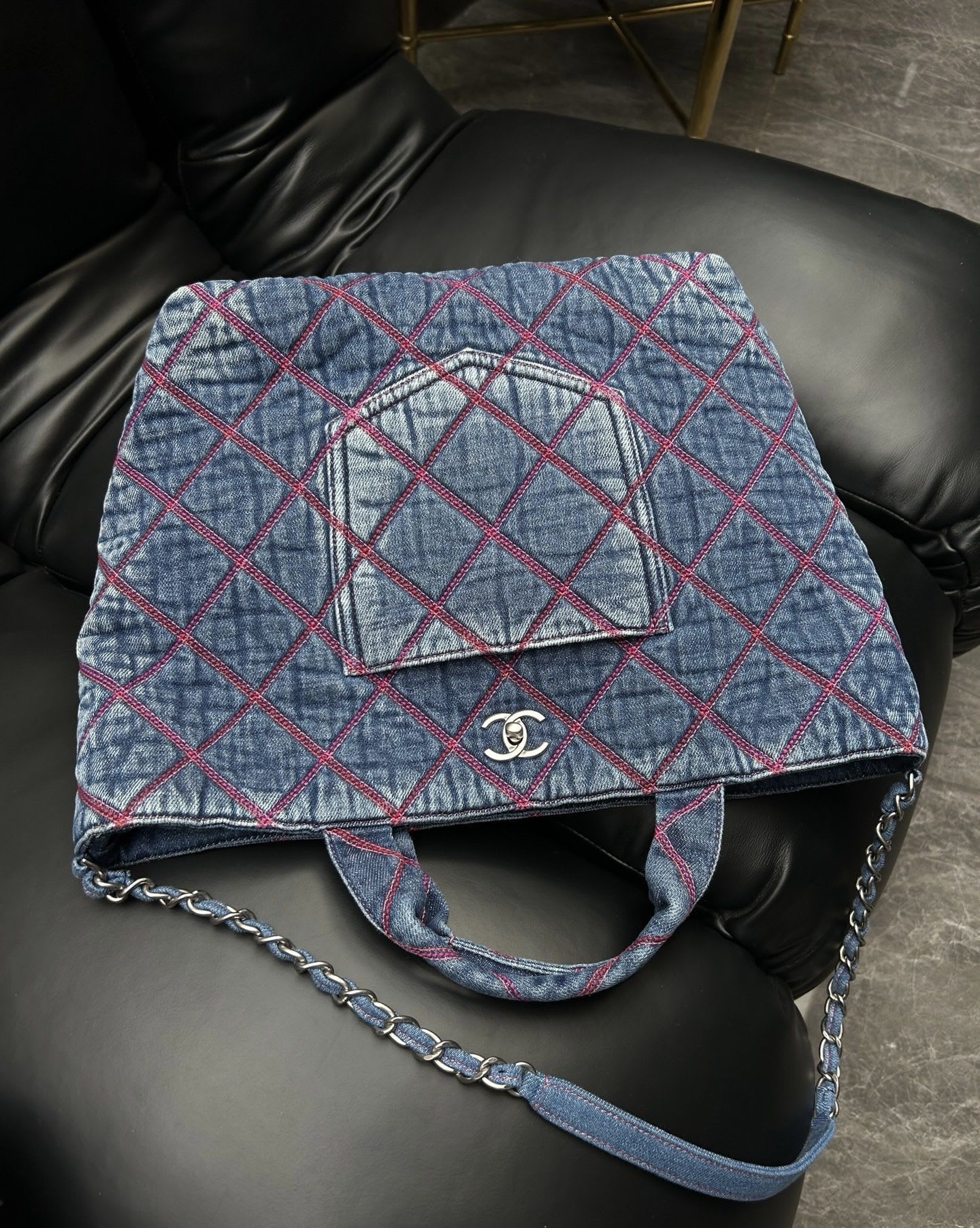 Chanel Luxury Leather Handbag Style 12 Rovelle Bags