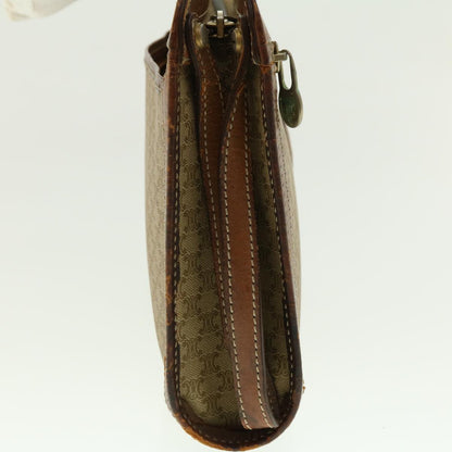 Luxury CELINE Macadam Canvas Clutch Bag Beige ny235