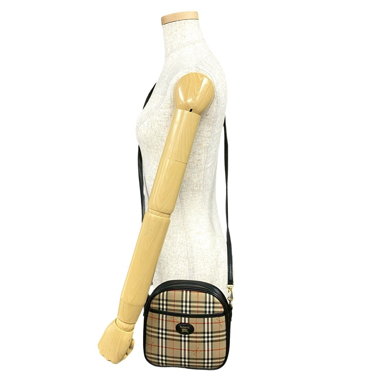Burberry Nova Leather Shoulder Bag Style 15