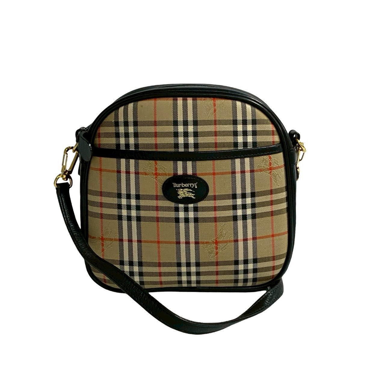 Burberry Nova Leather Shoulder Bag Style 15