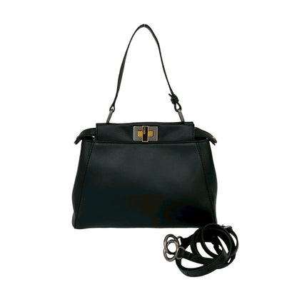 Fendi Peekaboo Leather Red Handbag Style 30 Rovelle Bags