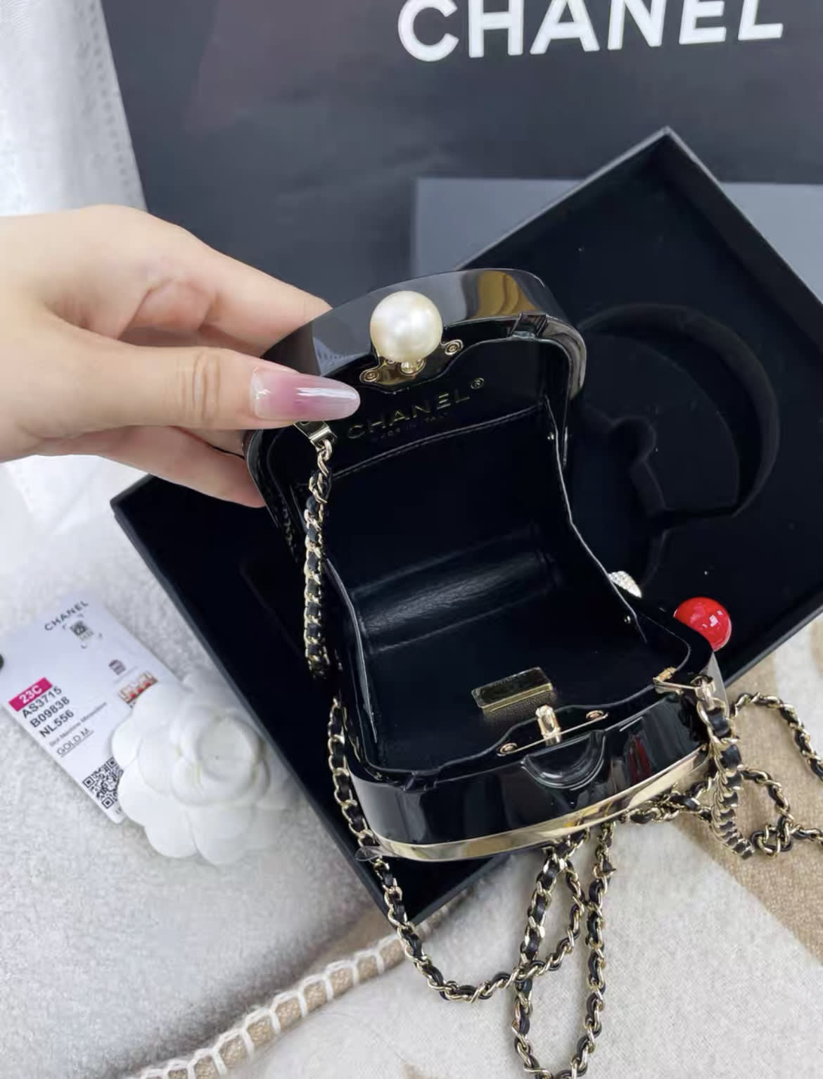 Chanel Luxury Leather Clutch Style 7 Rovelle Bags