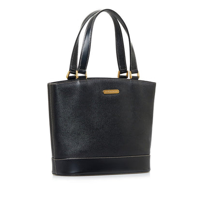 Burberry Nova Shadow Leather Handbag