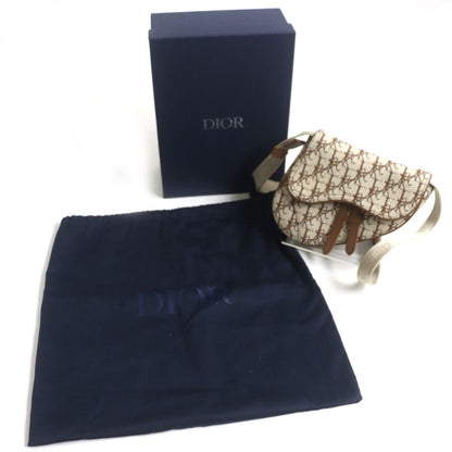 Dior HOMME Sling bag Canvas, Leather Brown x beige mens Rovelle Bags
