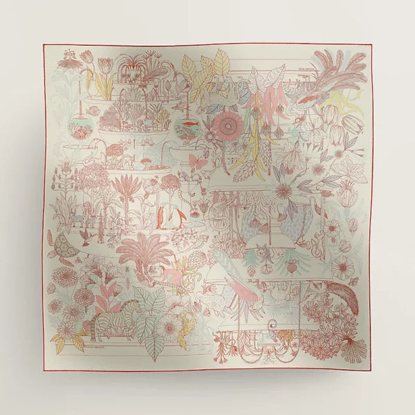 Hermes Precious Paradise Scarf 90