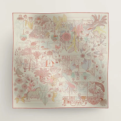 Hermes Precious Paradise Scarf 90