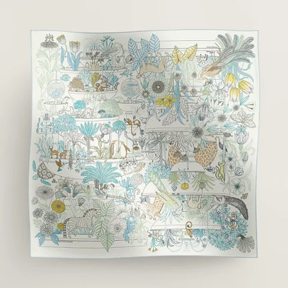Hermes Precious Paradise Scarf 90