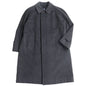BURBERRY Stainless collar coat Outer: 40% wool, Outer: 30% cashmere, Outer: 30% angora, Lining: 100% polyester gray mens