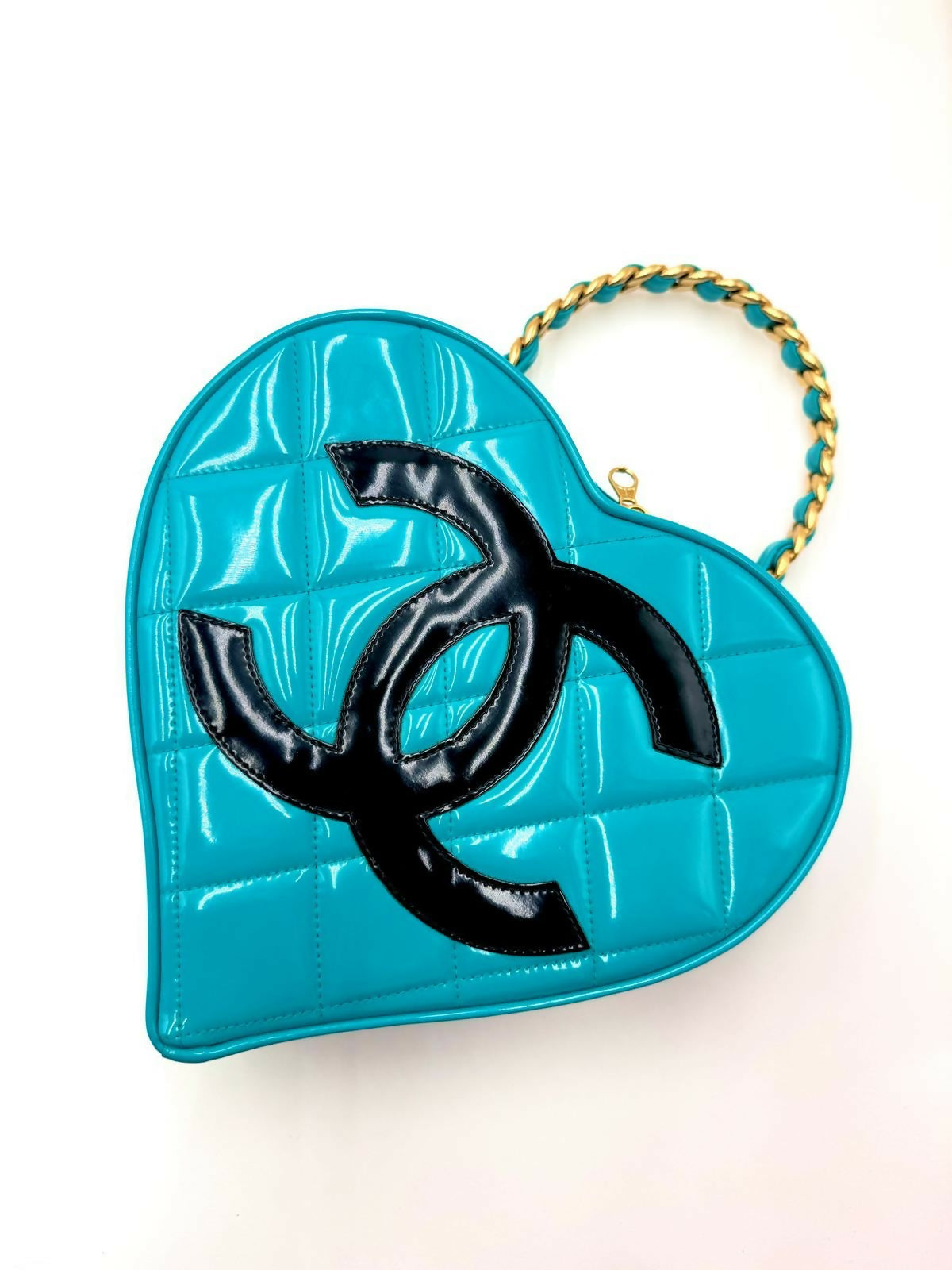 Chanel 1995 Barbie Heart Vanity Bag Rovelle Bags