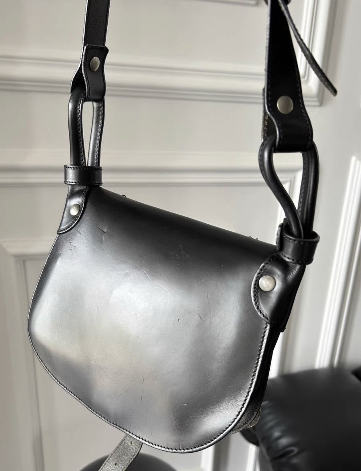 Chanel Medallion Leather Handbag Rovelle Bags