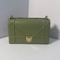 Dior Green Diorama Leather Chain Bag 21 5X13X8Cm Rovelle Bags