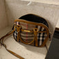 Burberry Orchard Women Check Beige Crossbody Bag