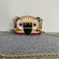 Burberry Animal Motif Multicolor Crossbody Bag