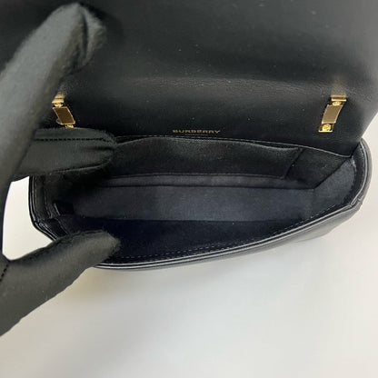Burberry Lola Mini Leather Black Crossbody Bag