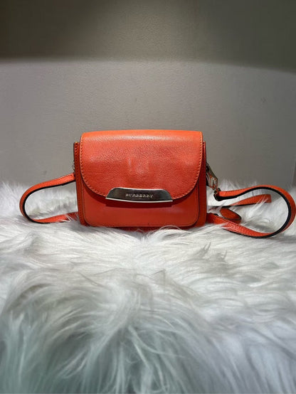 Burberry and Sale Leather Orange Crossbody Bag