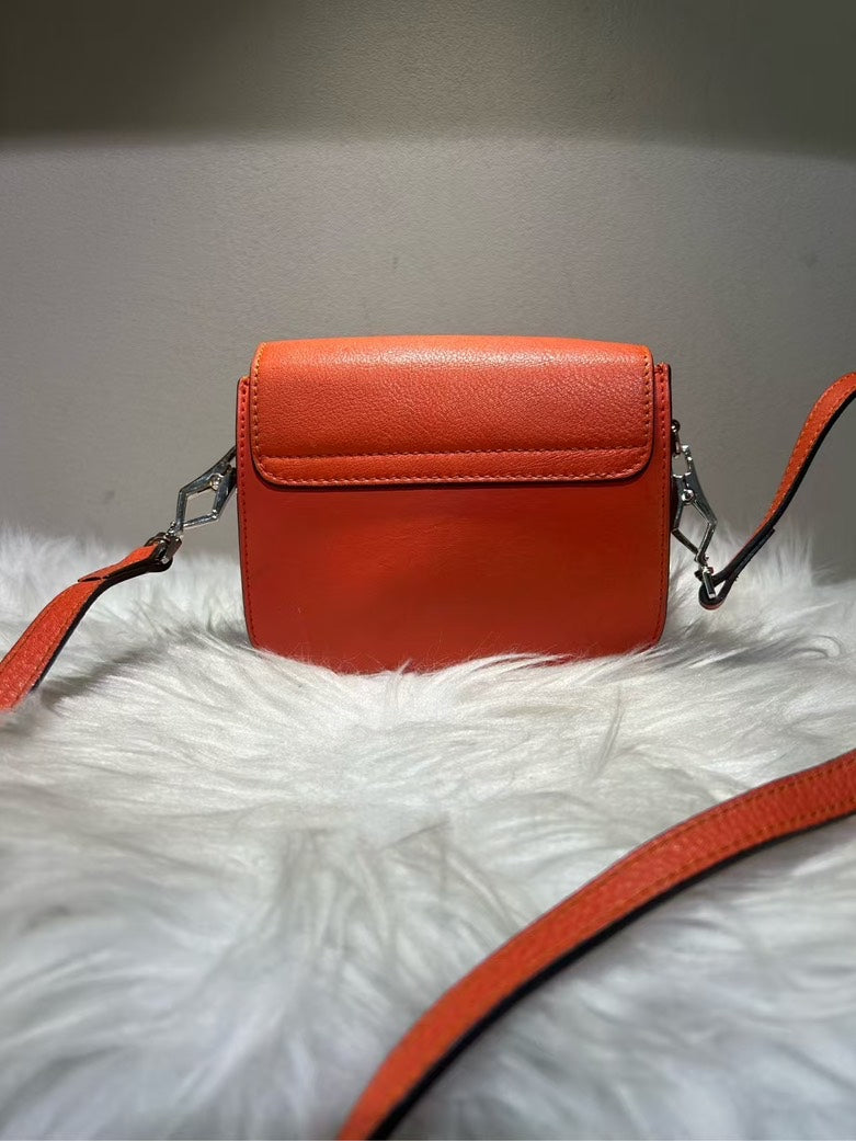Burberry and Sale Leather Orange Crossbody Bag