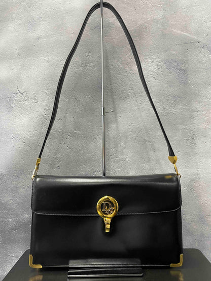Dior Shoulder Bag Re98943100 Black Leather Rovelle Bags
