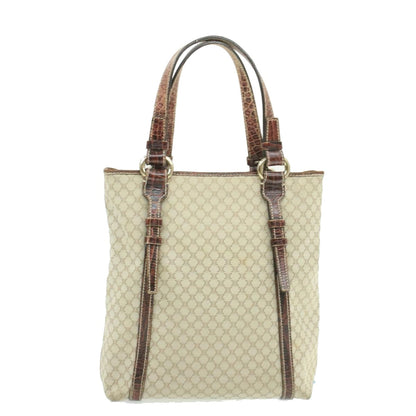 Luxury CELINE Macadam Canvas Tote Bag Beige rd1003