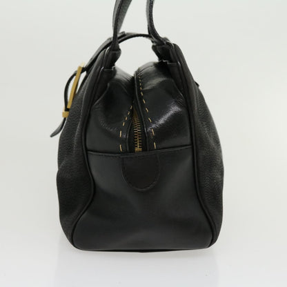 Luxury CELINE Hand Bag Leather Black rd2165